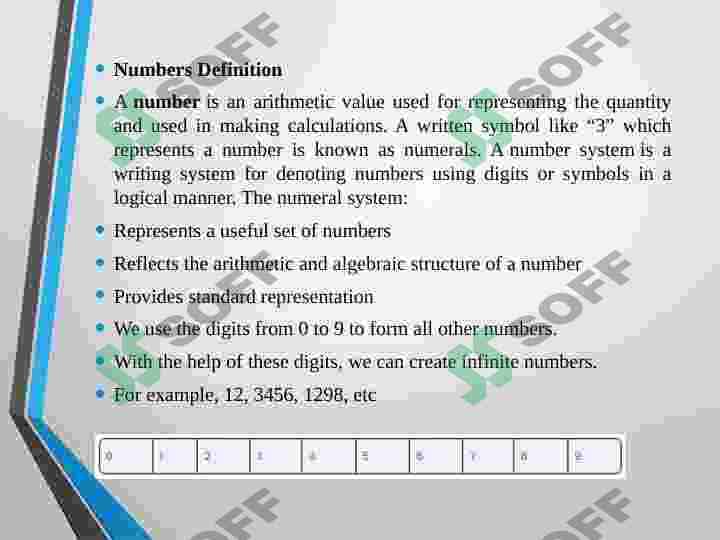 Numbers 3