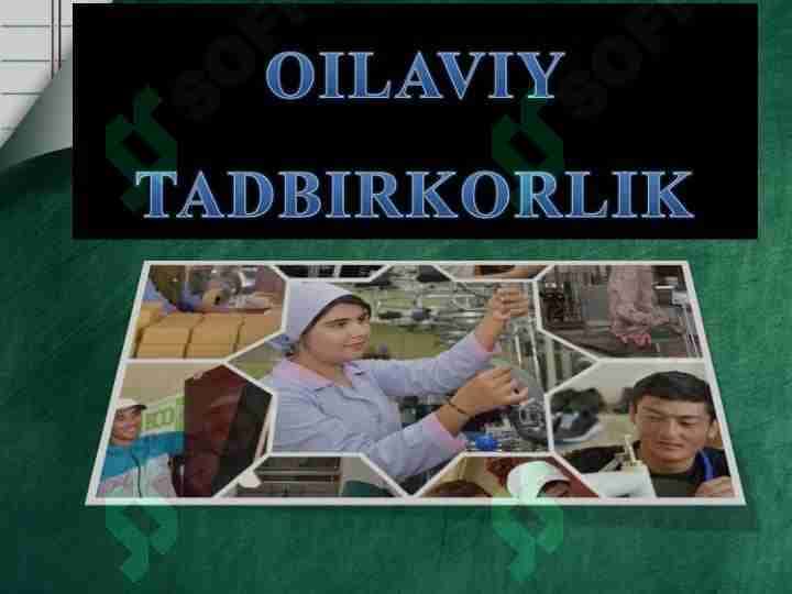 OILAVIY TADBIRKORLIK