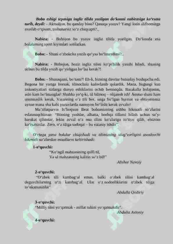 ONA TILIM BOQIYDIR! 3
