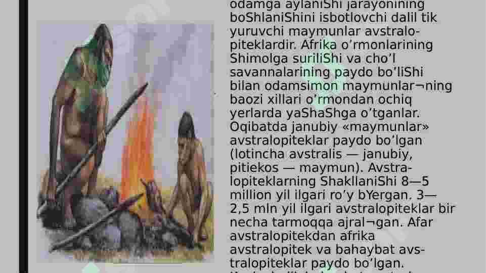 HOZIRGI QIYOFADAGI ODAMLARNING PAYO BO’LISHI 6