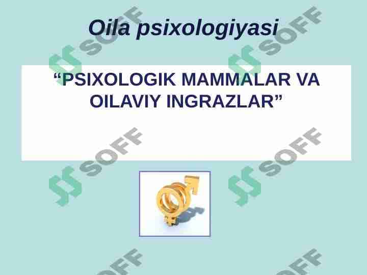 Oila psixologiyasi