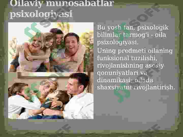 Oila psixologiyasi 2