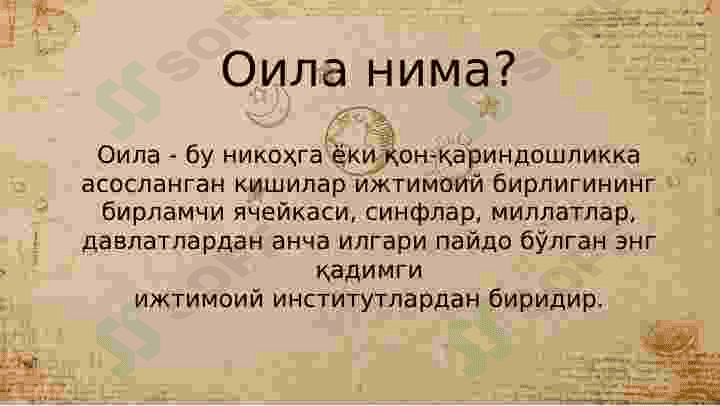 Oila psixologiyasi sharqona qarashlar 5