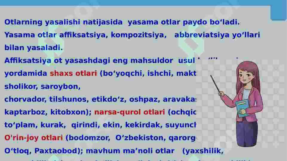 Ot so'z turkumi 4