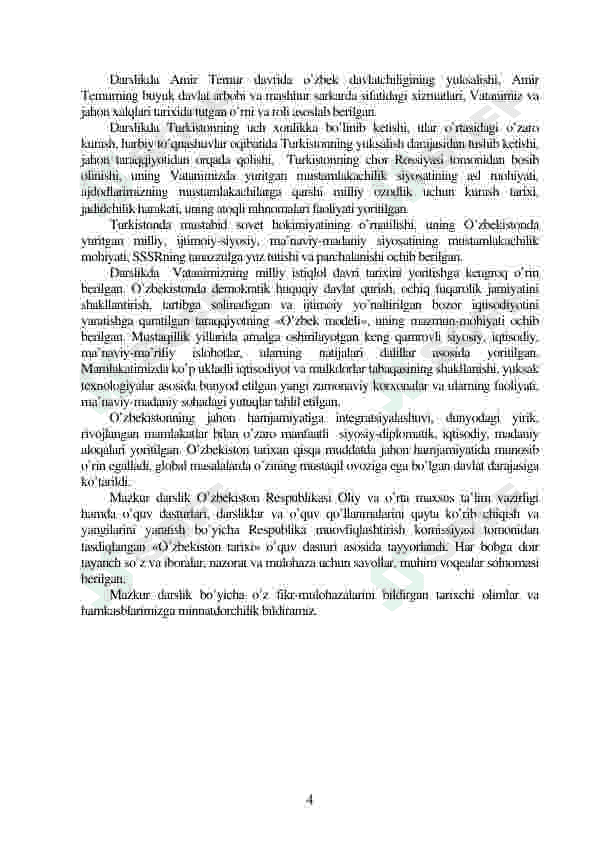 O'zbekiston tarixi 4