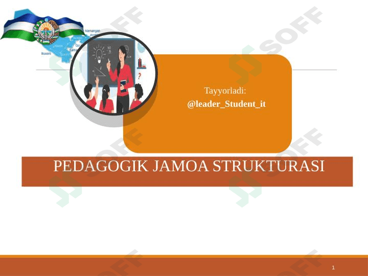 PEDAGOGIK JAMOA STRUKTURASI 1