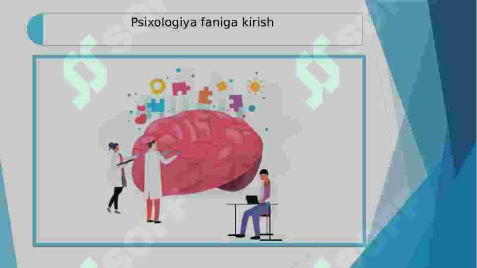 Psixologiya faniga kirish 2