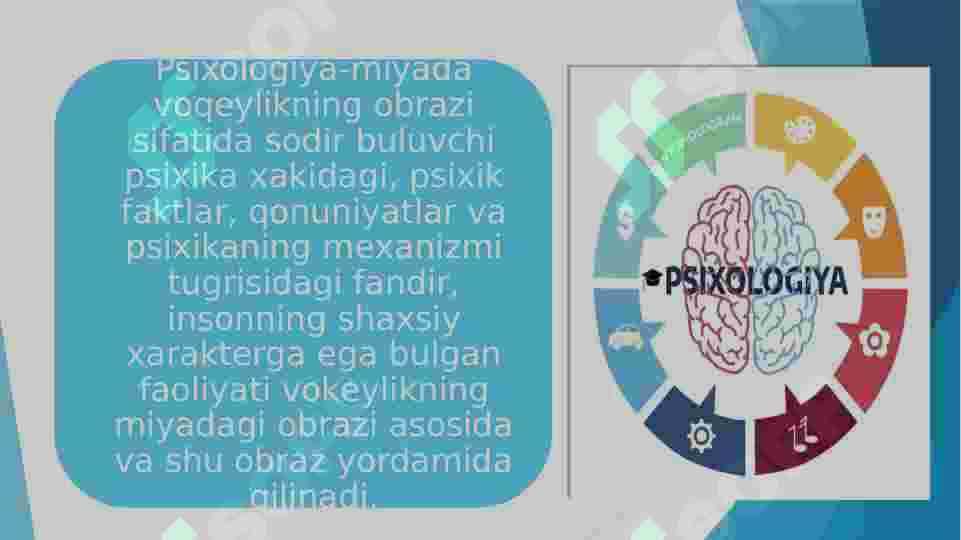 Psixologiya faniga kirish 3