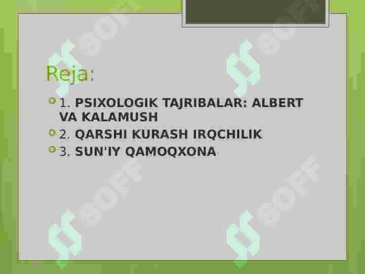 PSIXO INSON TAJRIBASI 2