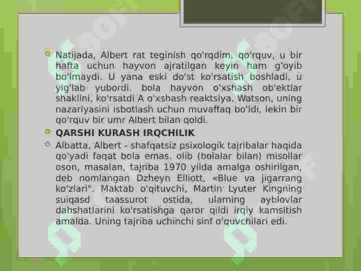 PSIXO INSON TAJRIBASI 6