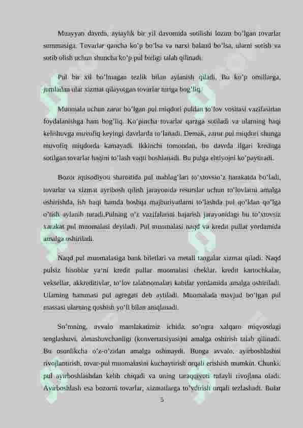 PUL-KREDIT SIYOSATI 5