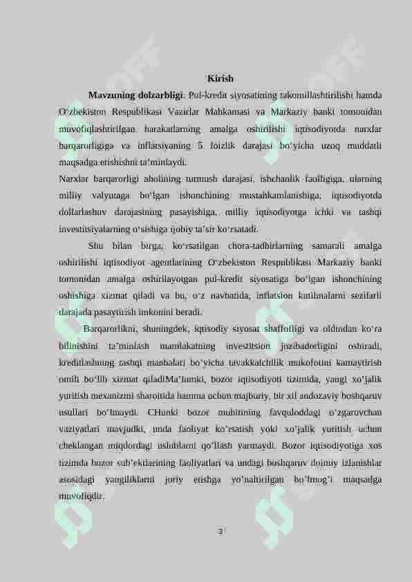 PUL KREDIT SIYOSATI 3