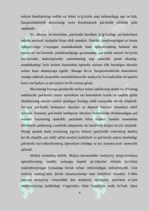 PUL KREDIT SIYOSATI 6