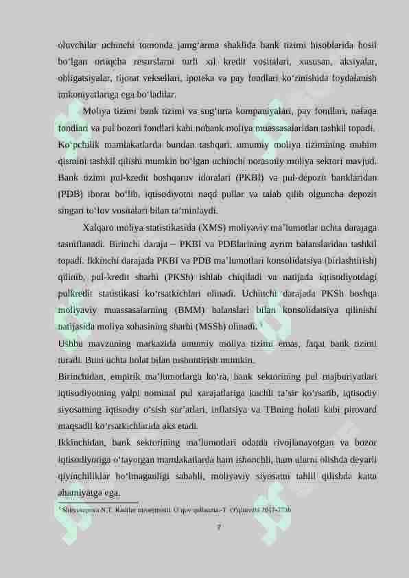 PUL KREDIT SIYOSATI 7