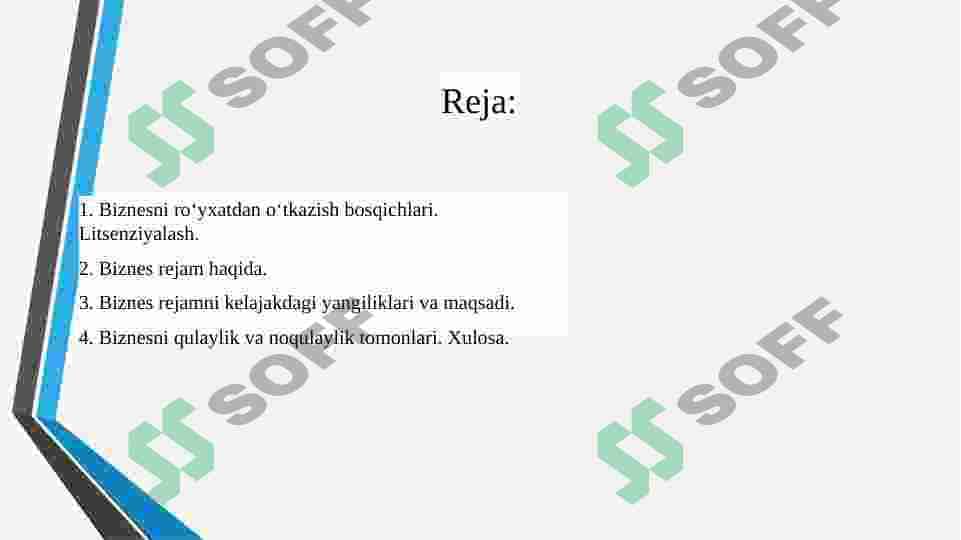 Parrandachilik Biznes reja 2