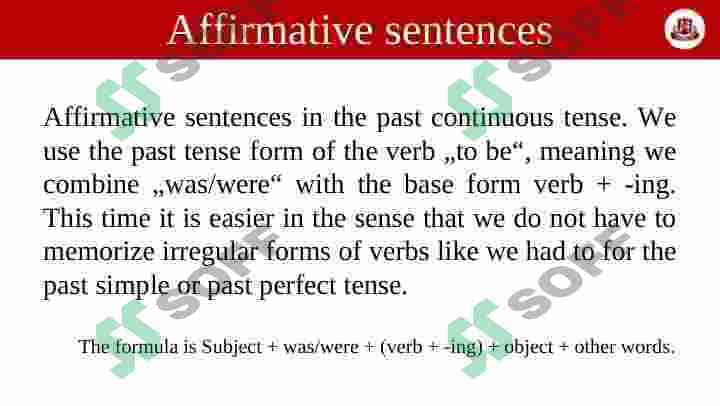 Past Continuous Tense 5