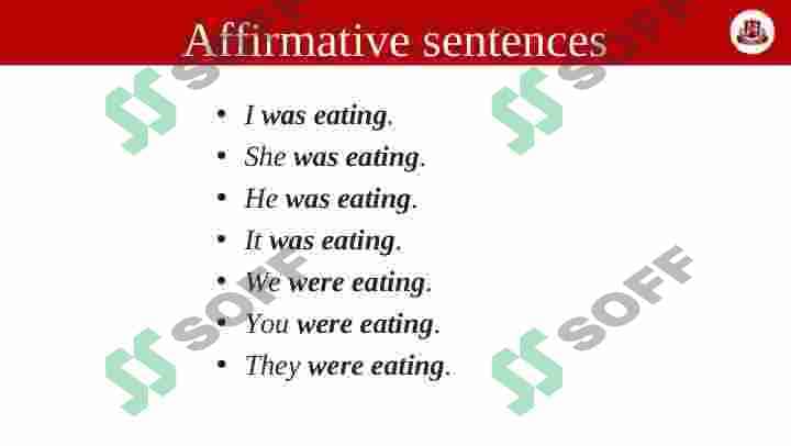 Past Continuous Tense 6