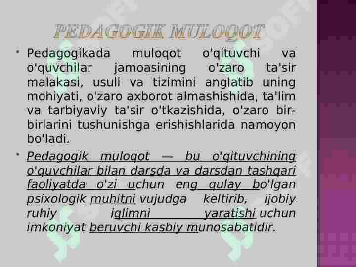 Pedagogik muloqot 4