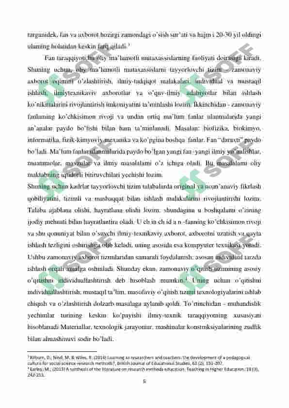Pedagogik texnologiya 6