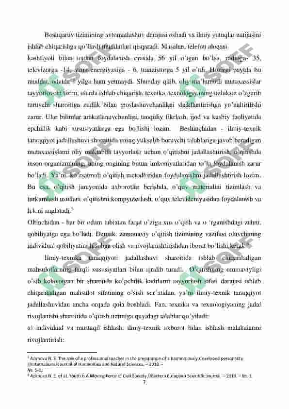 Pedagogik texnologiya 7