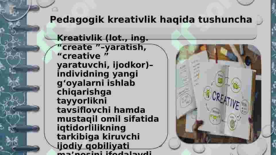 Pedagogik kompetentlik va kreativlik 3