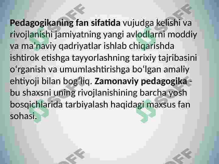 Pedagogika fan sifatida 7