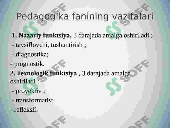 Pedagogika fan sifatida 8