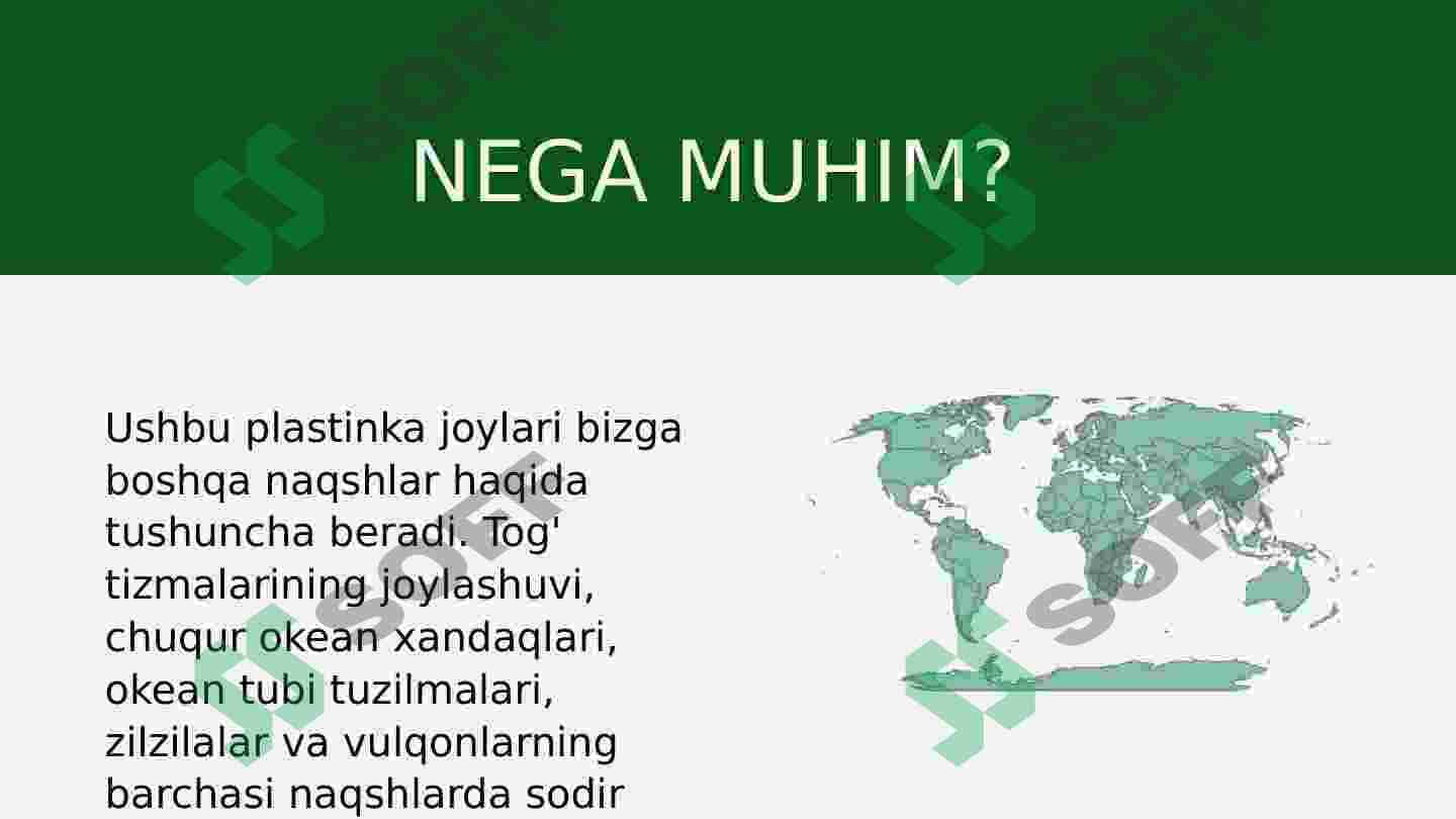Plitlar tektonikasi 3