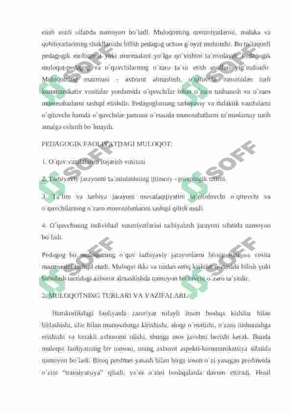 Muloqot haqida tushuncha 3