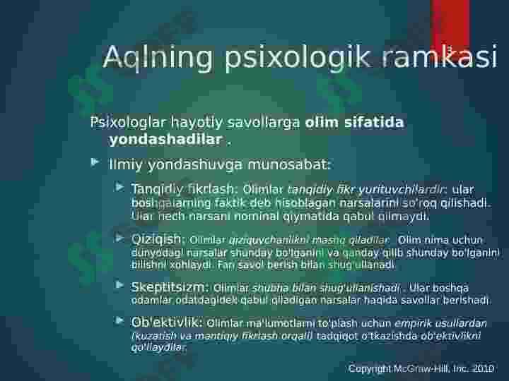 Psixologiyani aniqlash 3