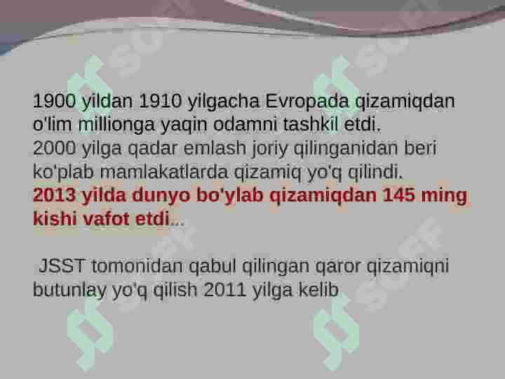 QIZAMIQ VA QIZILCHA  QO'ZG'ATUVCHISI 8