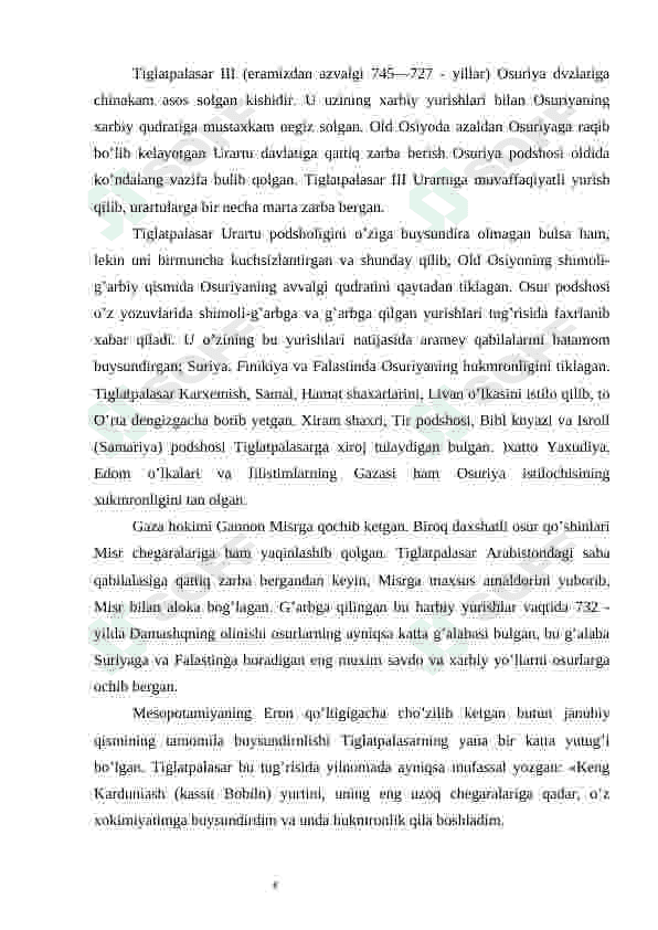 Qadimgi Sharq diplomatiyasi 8