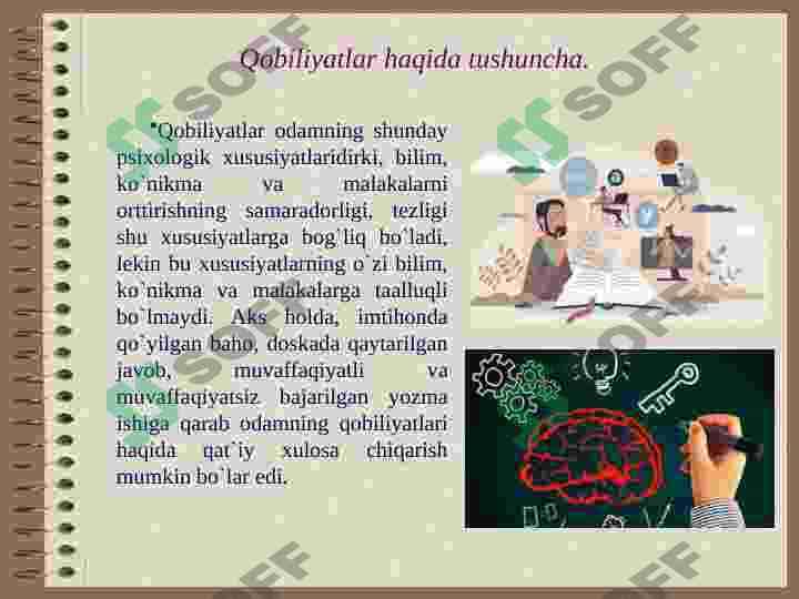 Qobiliyat haqida tushuncha 3