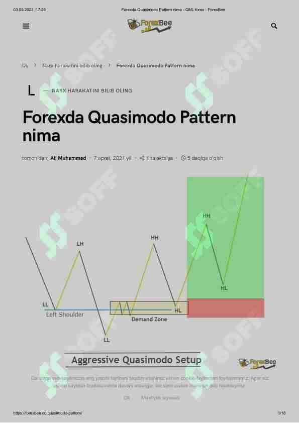 Quasimodo patterni qanday?.Treyding.