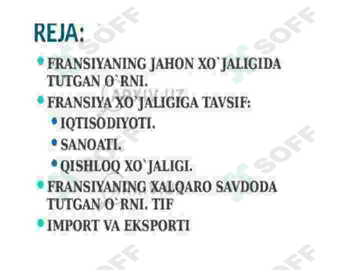 Fransiya iqtisodiyoti 2