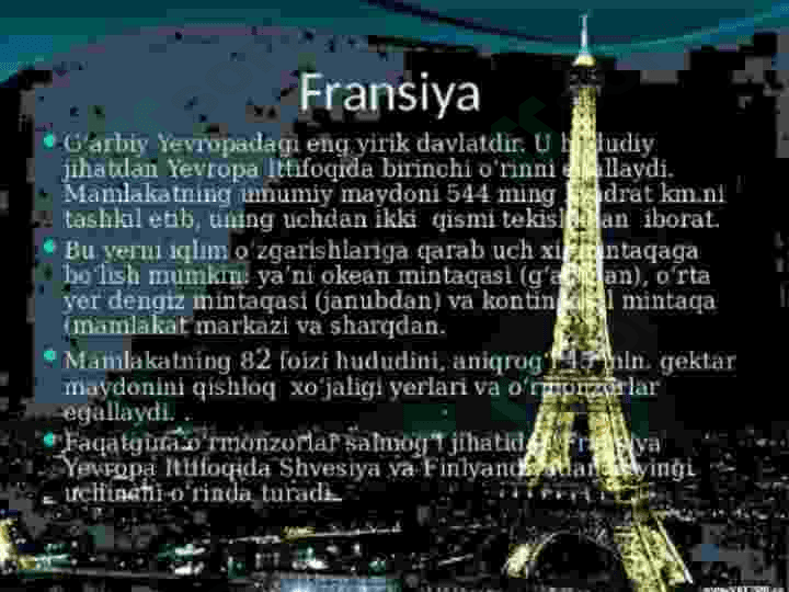 Fransiya iqtisodiyoti 3