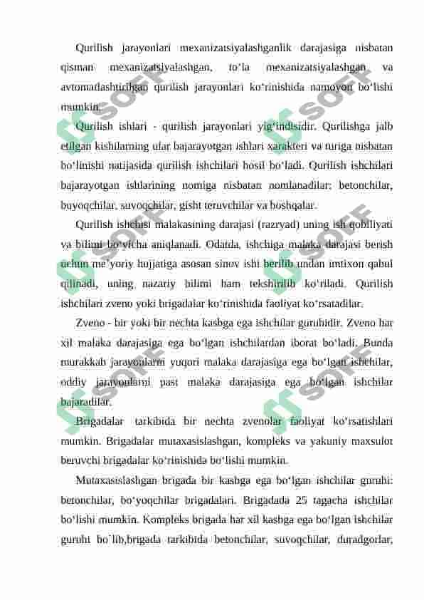 qurilish materiallarining tavsiflanishi 3