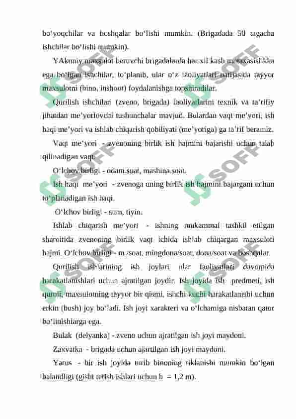 qurilish materiallarining tavsiflanishi 4