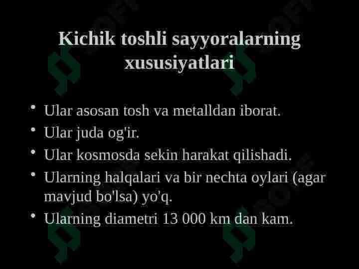 Quyosh sistemasi 8