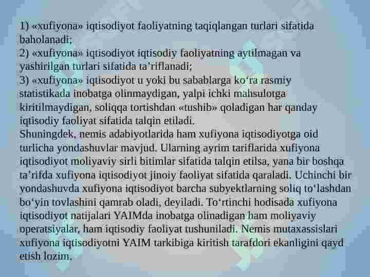 XUFYONA IQTISODIYOT 3