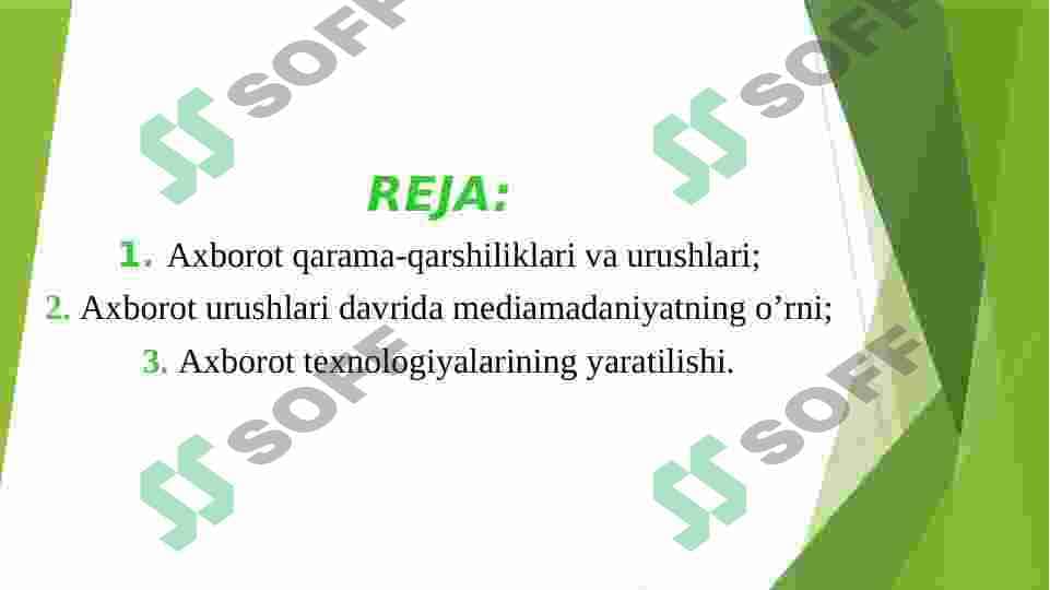 Axborot urushlari davrida mediamadaniyatning o’rni 2