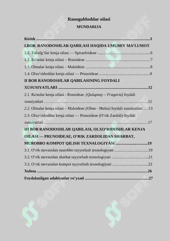 Ra'noguldoshlar oilasi