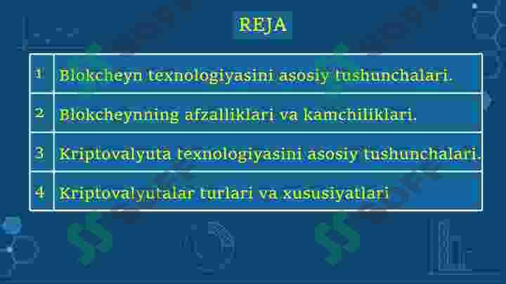Raqamli iqtisodiyotda blokcheyn va kriptovalyuta texnologiyalari 2