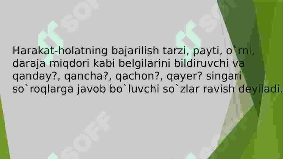 Ravish so'z turkumi 3