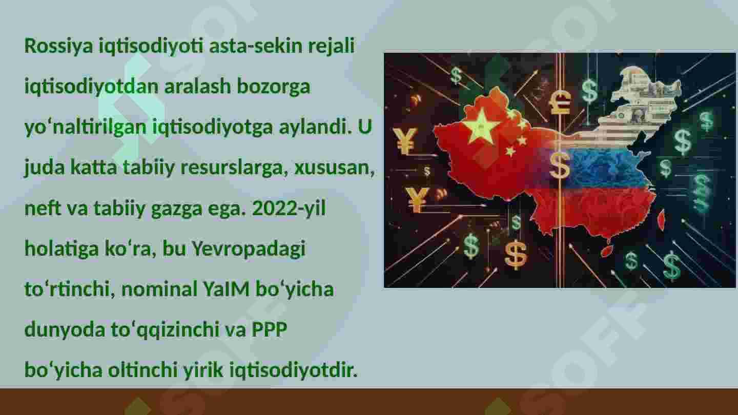 Rossiya davlati moliyasi 2