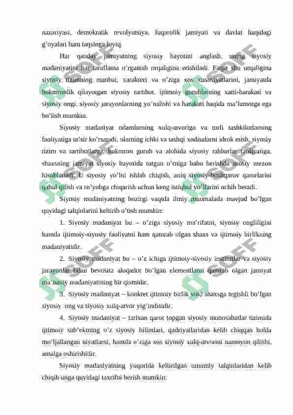 SIYOSIY MА’DАNIYAT 6