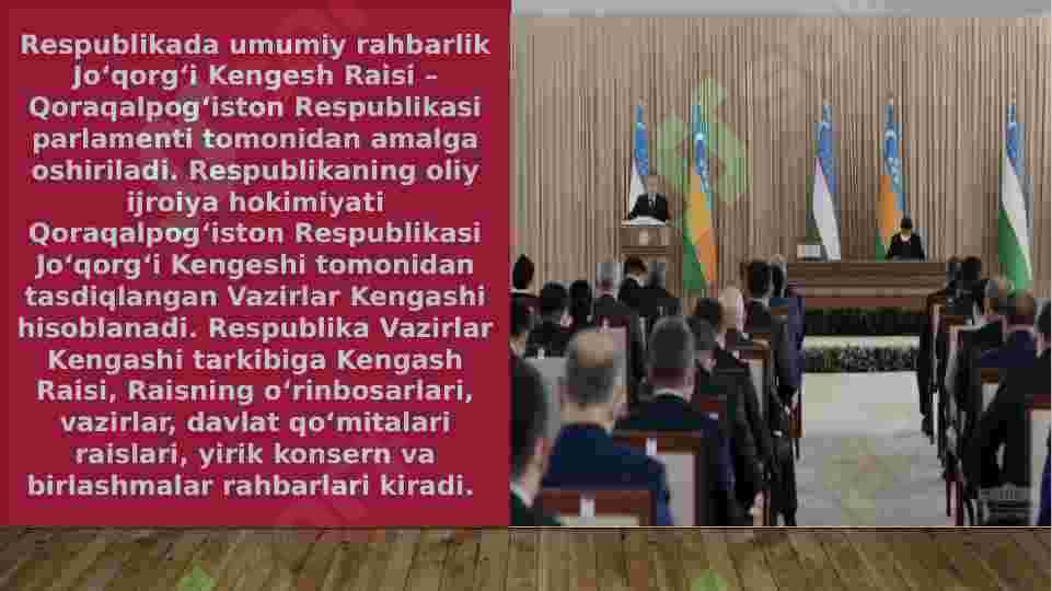 MUSTAQILLIK YILLARIDA QORAQALPOG‘ISTON RESPUBLIKASI 5