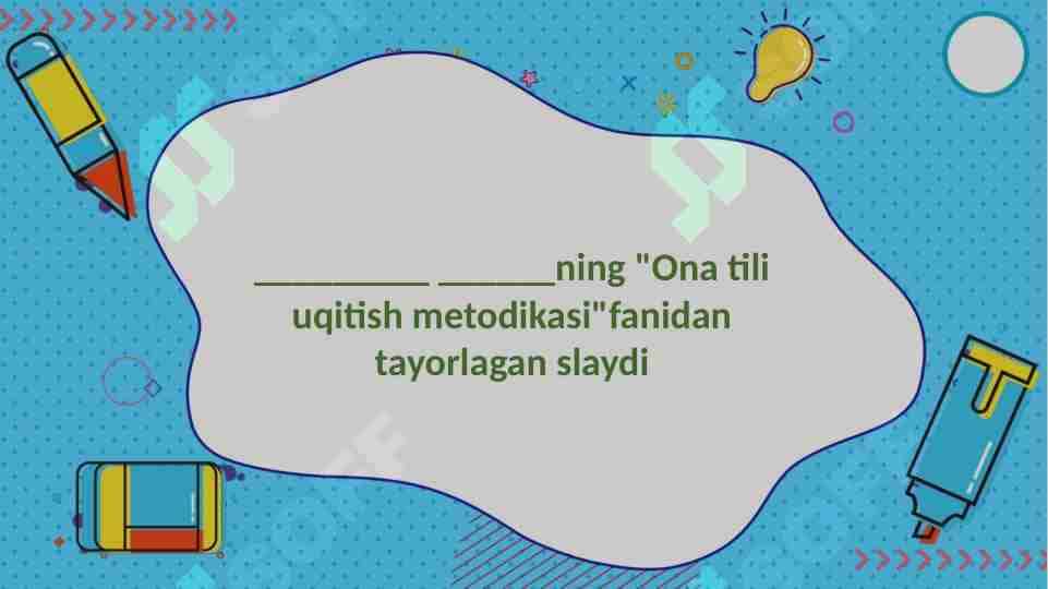 son so'z turkumi