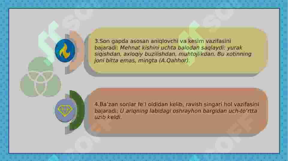 son so'z turkumi 6