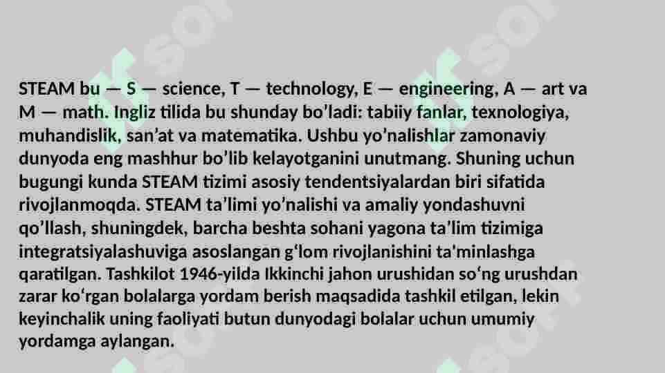 STEAM texnalogiyasi 3